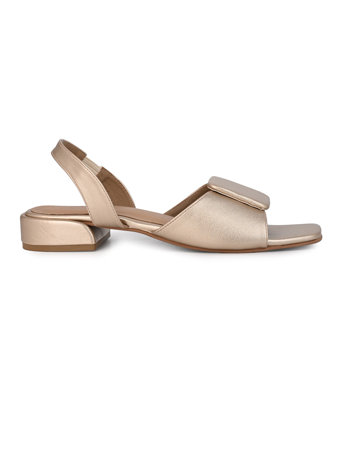 Hydes N Hues block Heel Sandal with Comfort Back strap
