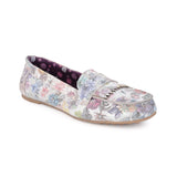 Hydes N Hues Silver Moccasins