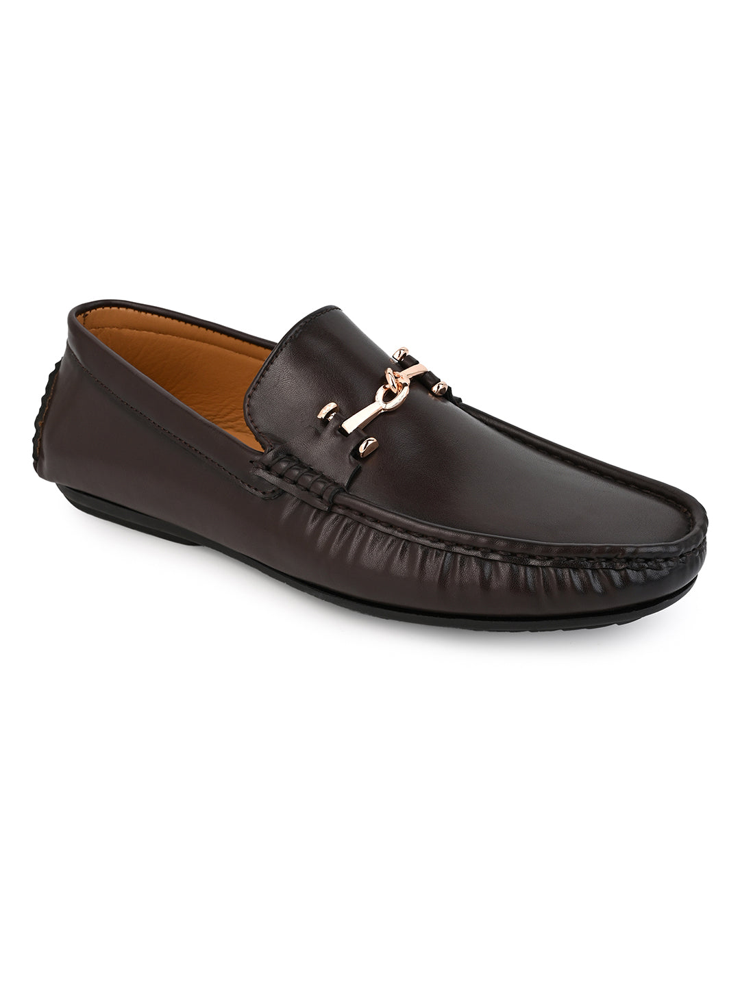 Hydes N Hues Brown Loafers for Men