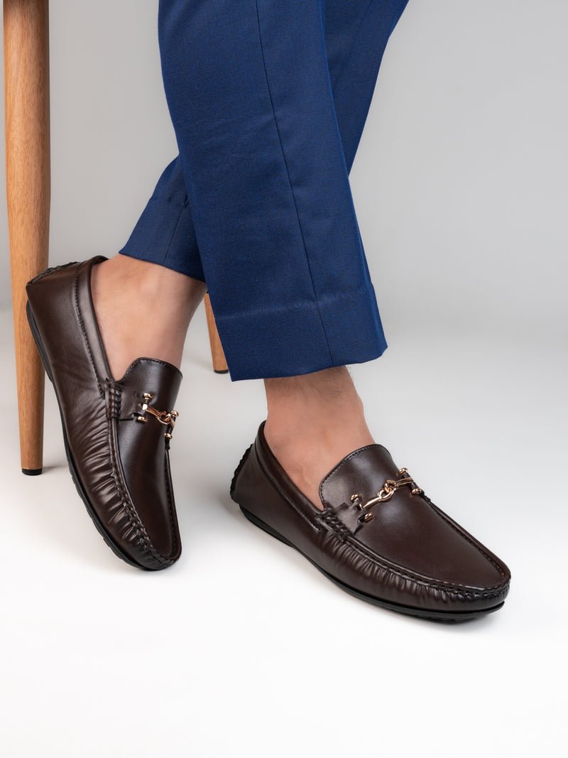 Hydes N Hues Brown Loafers for men