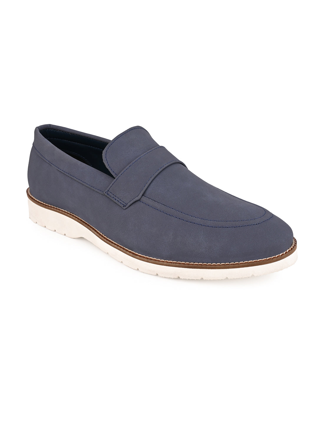 Hydes N Hues Men Slip-On Blue Casual Shoes
