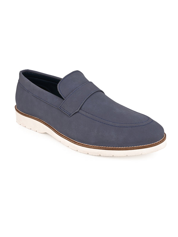 Hydes N Hues Men Slip-On Blue Casual Shoes