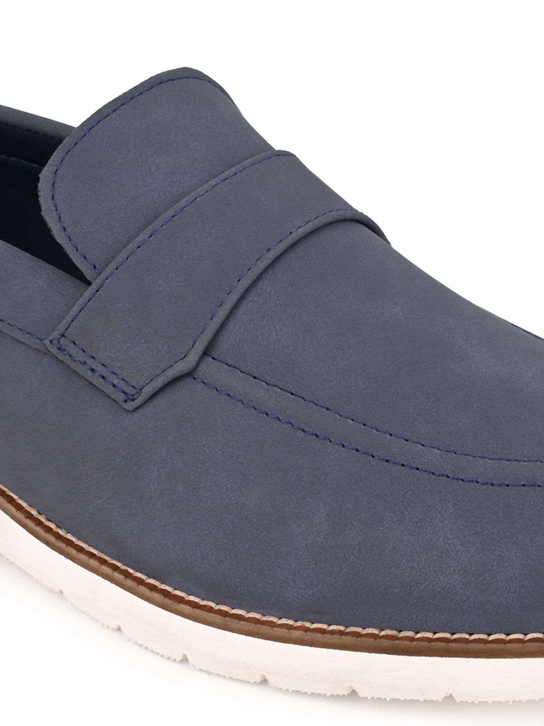 Hydes N Hues Men Slip-On Blue Casual Shoes