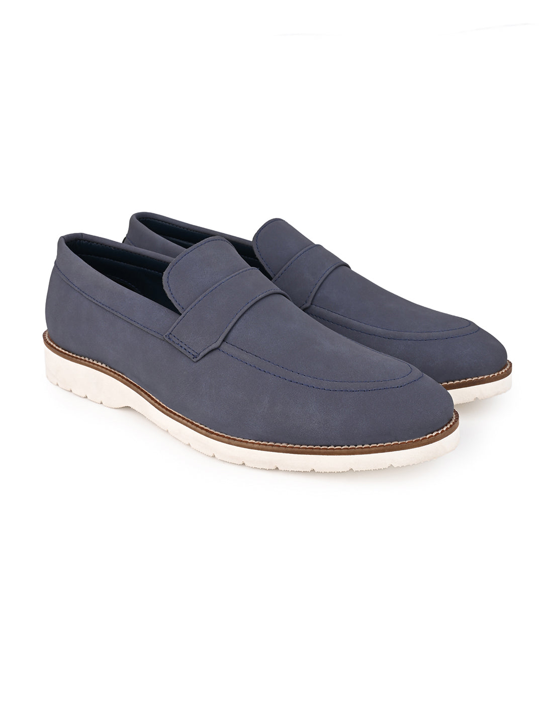 Hydes N Hues Men Slip-On Blue Casual Shoes