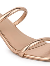 Hydes N Hues Gold Heels