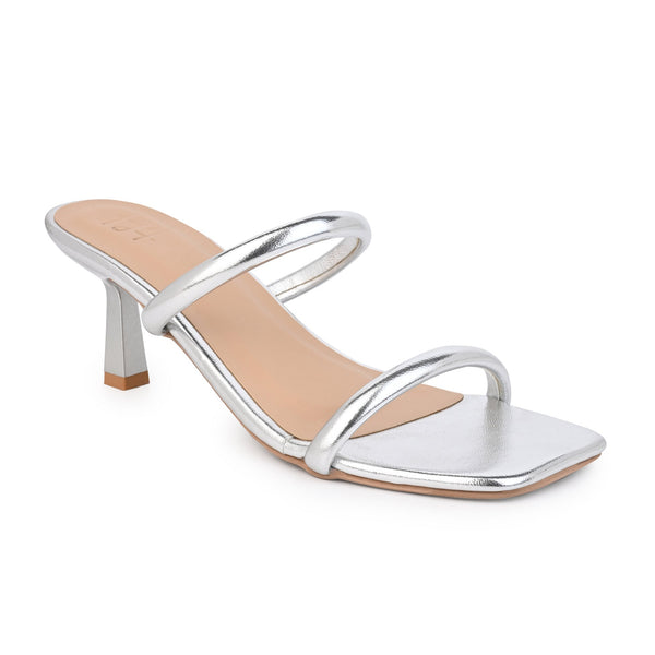 Hydes N Hues Silver Heels