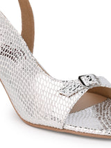 Hydes N Hues Silver Heels