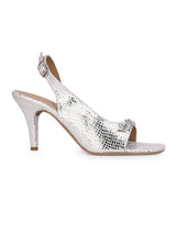 Hydes N Hues Silver Heels