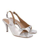 Hydes N Hues Silver Heels