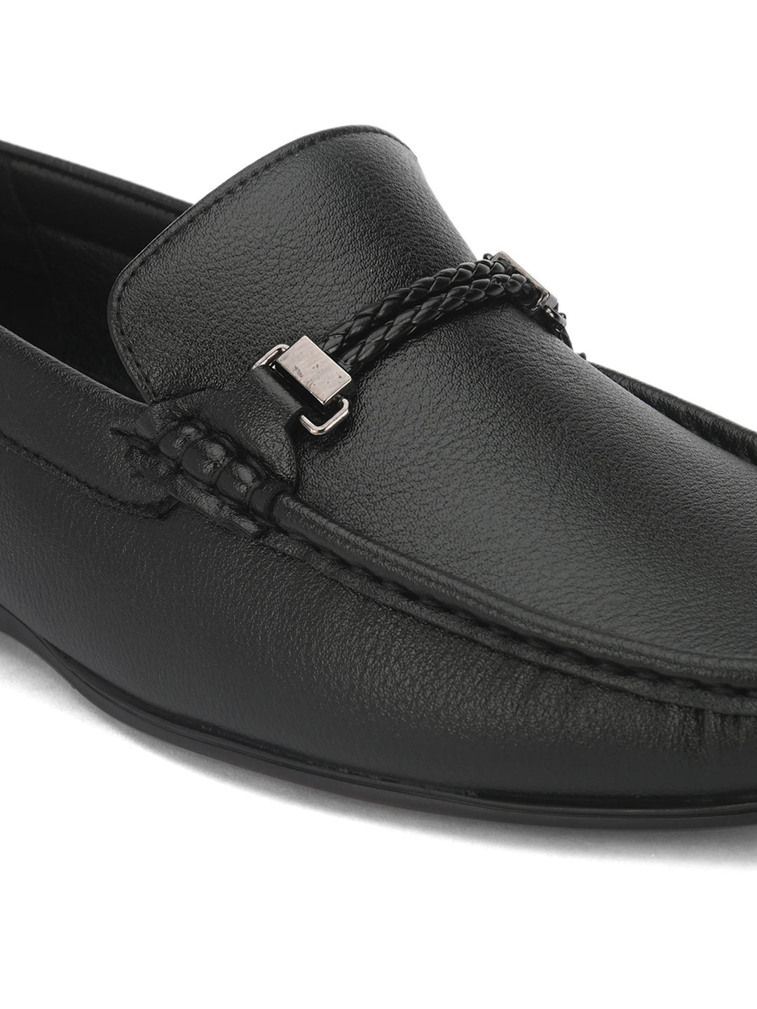 Hydes N Hues Men Black Formal Loafers