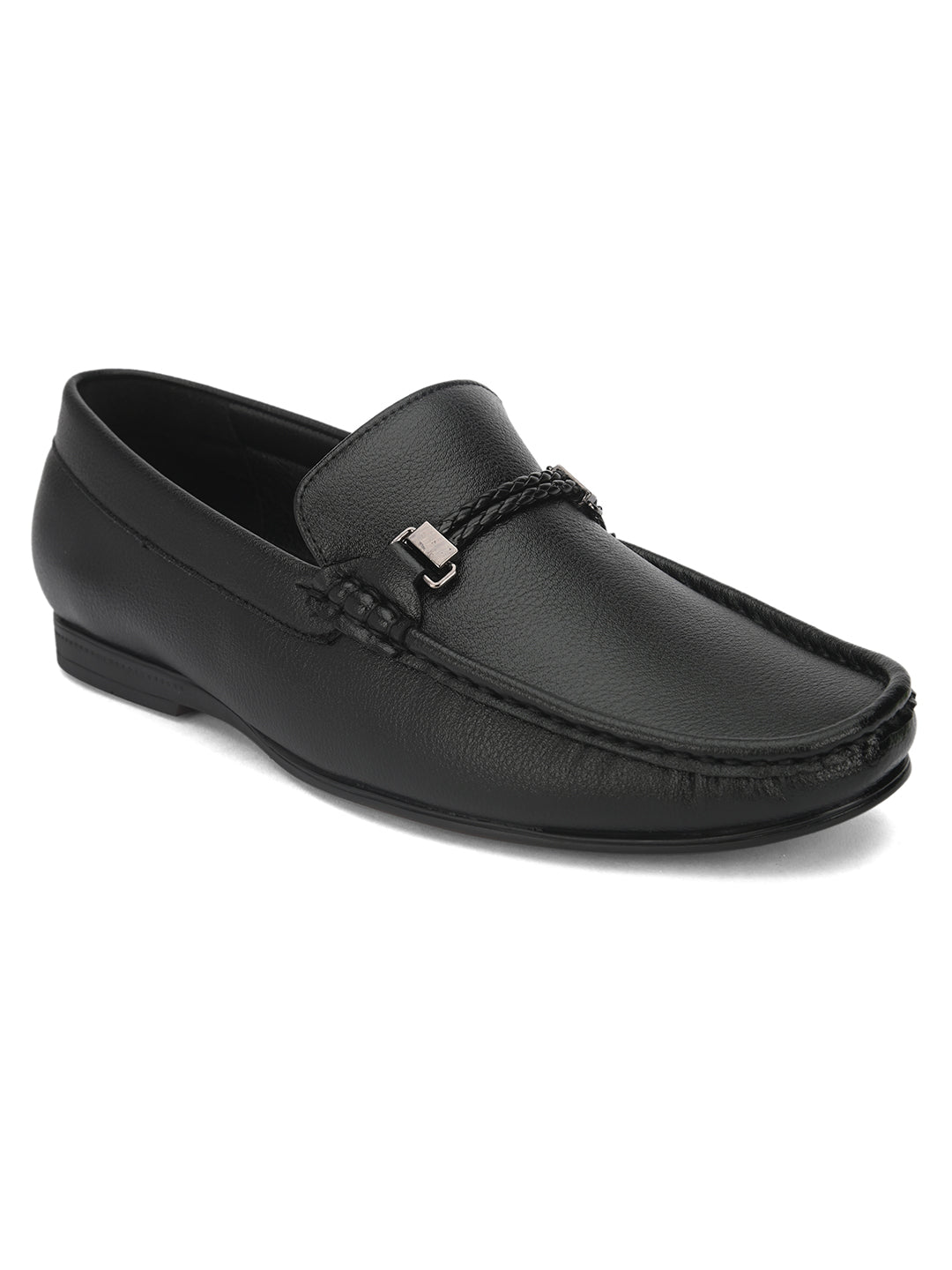 Hydes N Hues Men Black Formal Loafers