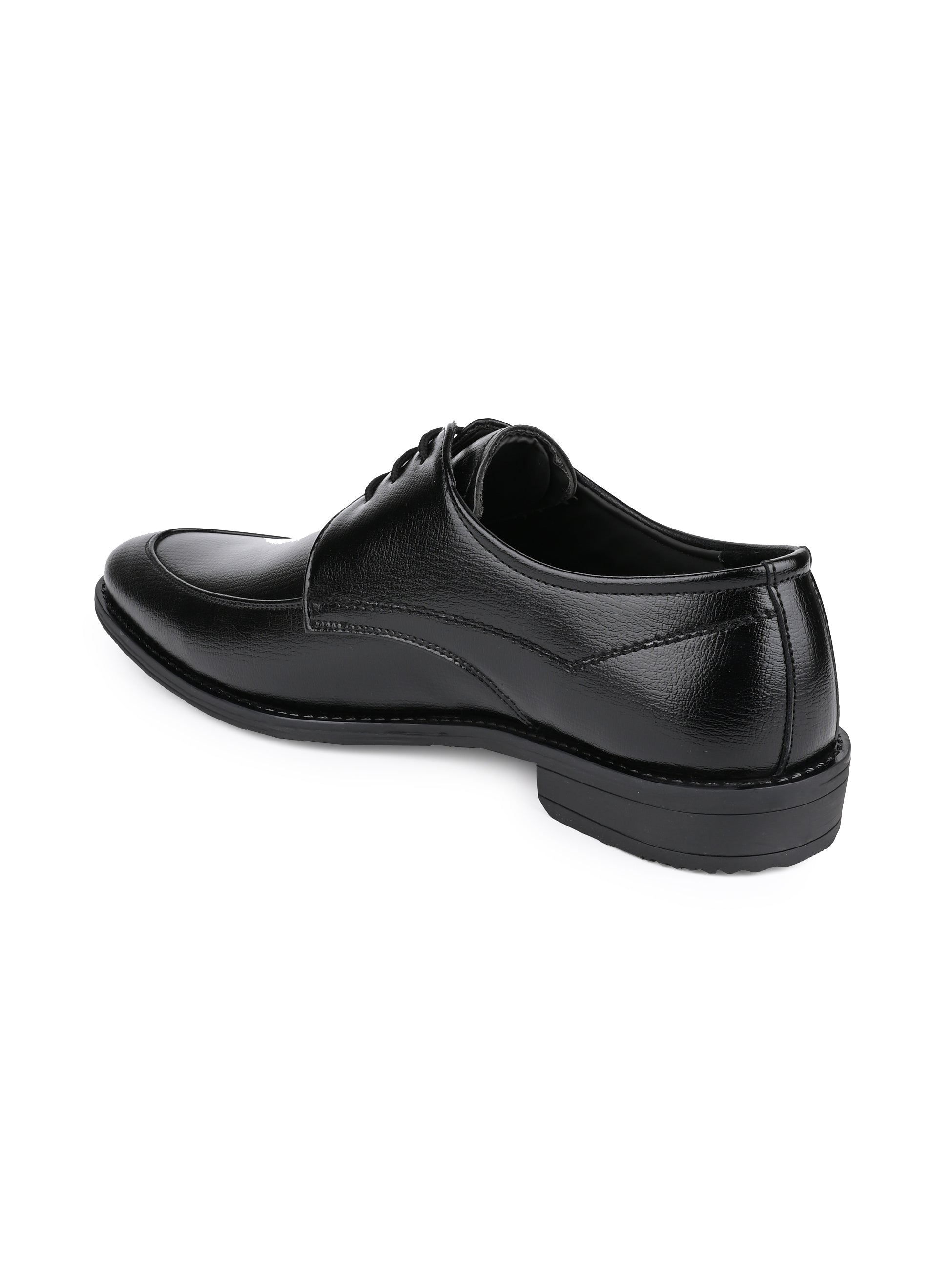 Hydes N Hues Men Black Printed Lace-ups