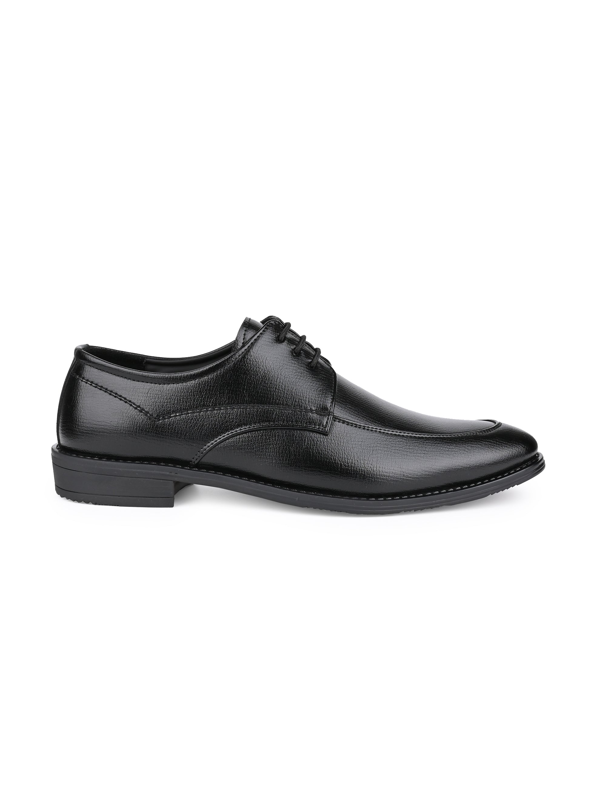 Hydes N Hues Men Black Printed Lace-ups