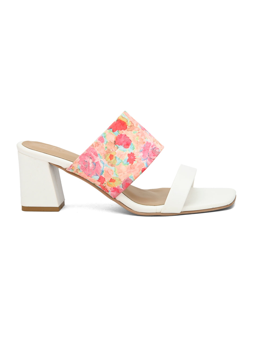 Hydes N Hues Bright Flowers Printed Heels
