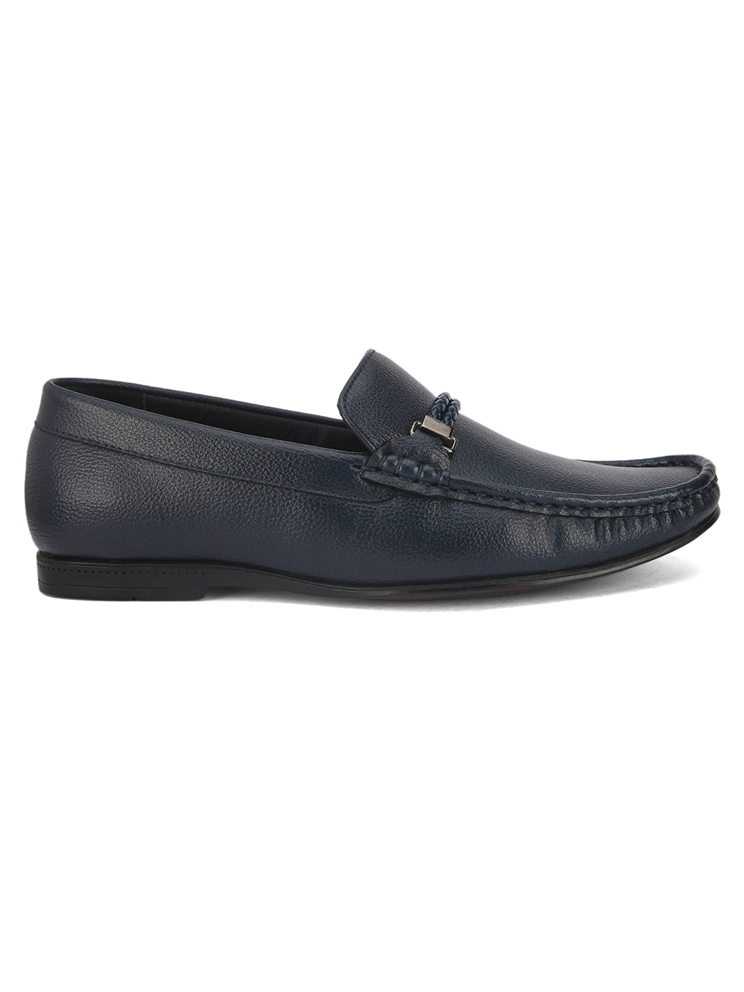 Hydes N Hues Men Blue Formal Loafers