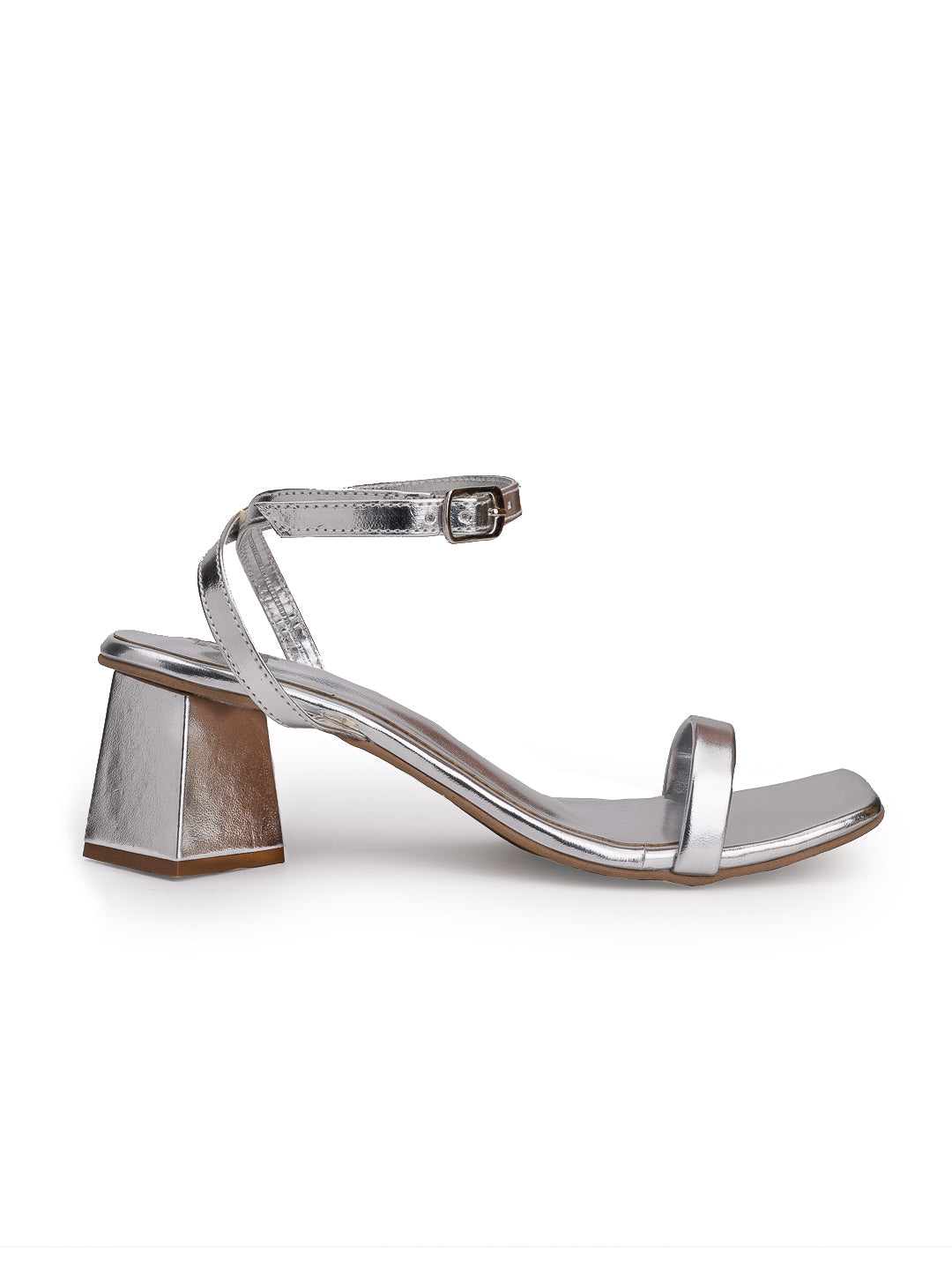 Hydes N Hues Silver Tower Heels