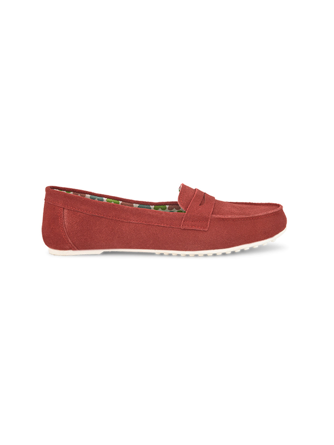 Hydes N Hues Red Moccasins For Women
