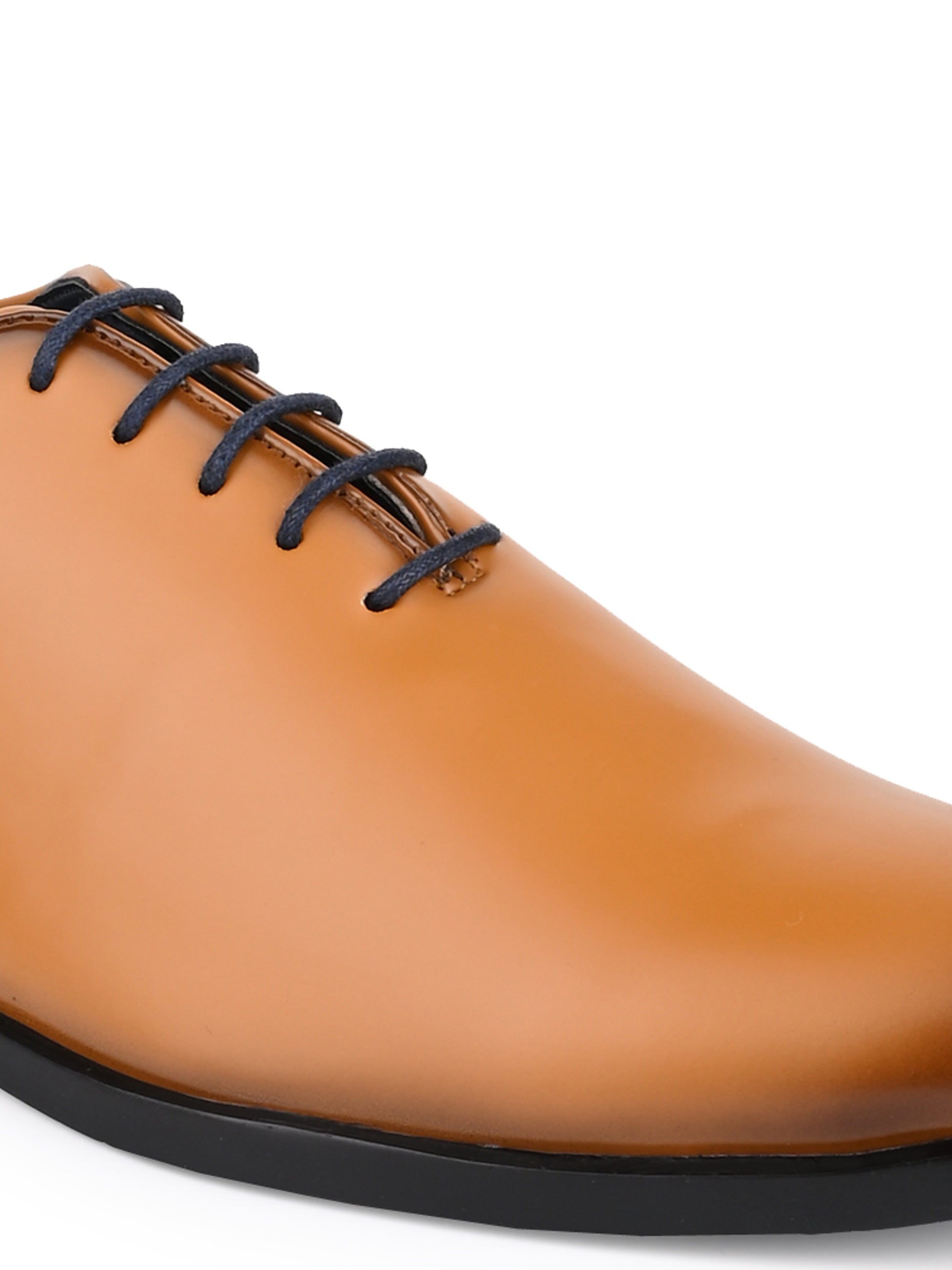 Hydes N Hues Men Trendy Tan Lace-up Shoes