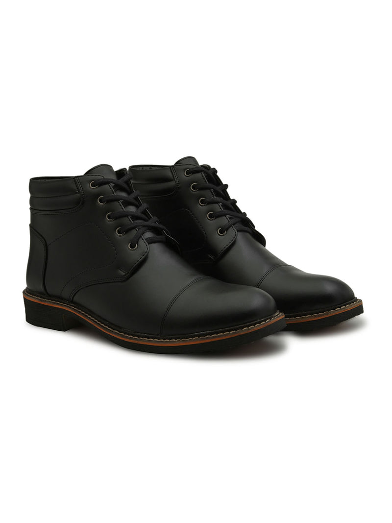 Hydes N Hues Men High Ankle Lace Boot Shoes