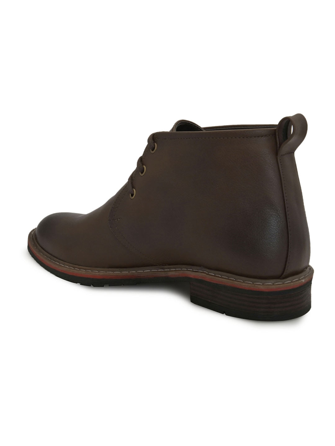 Hydes N Hues Men Brown Ankle High Shoes