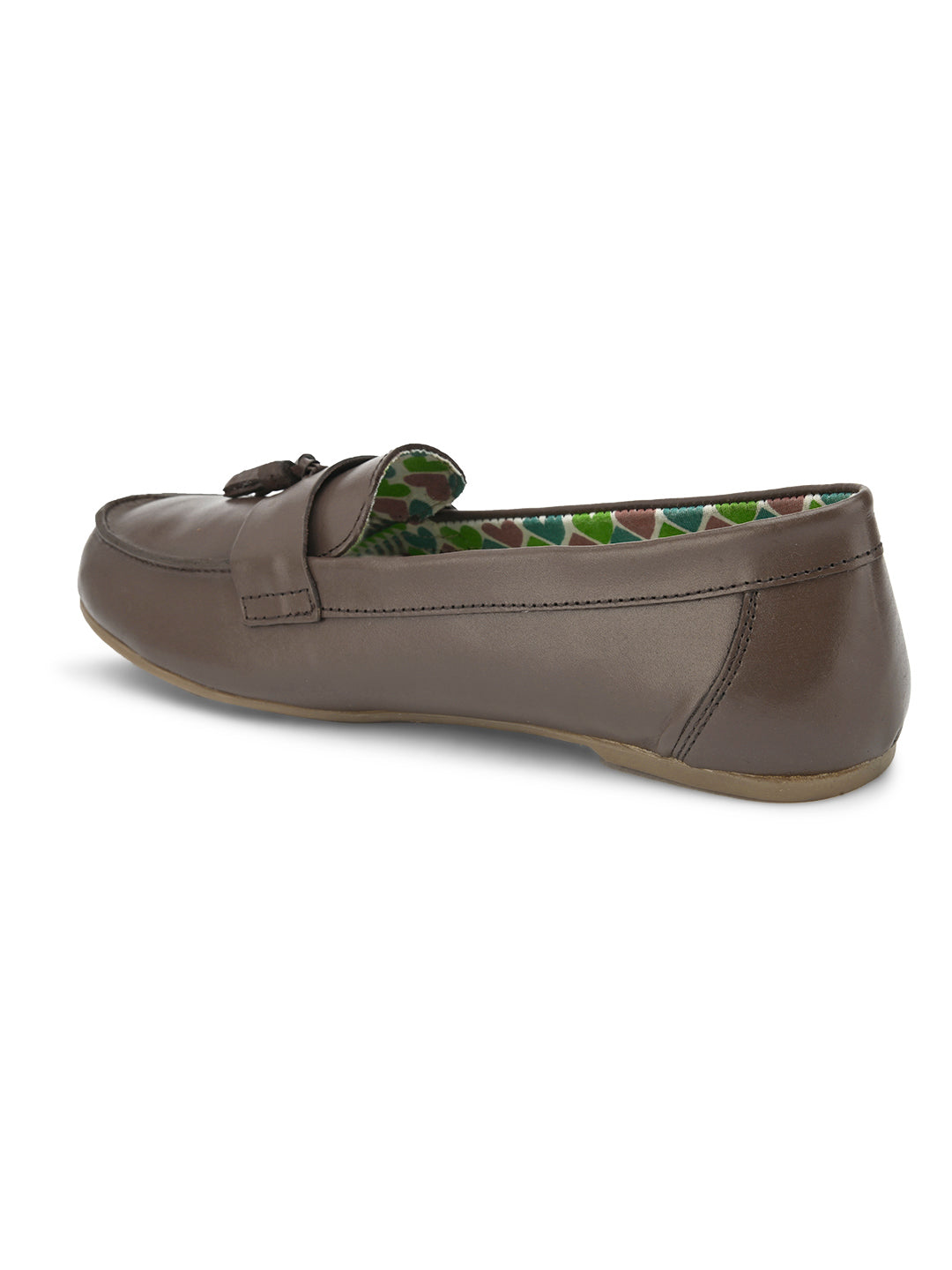 Hydes N Hues Brown Moccasins For Women