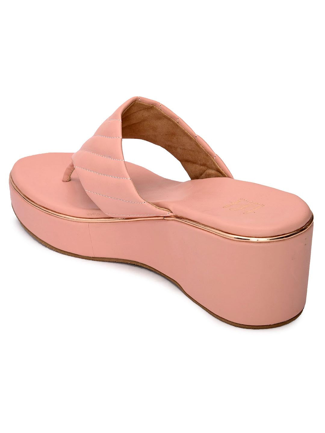 Hydes N Hues Pink Wedge Heels