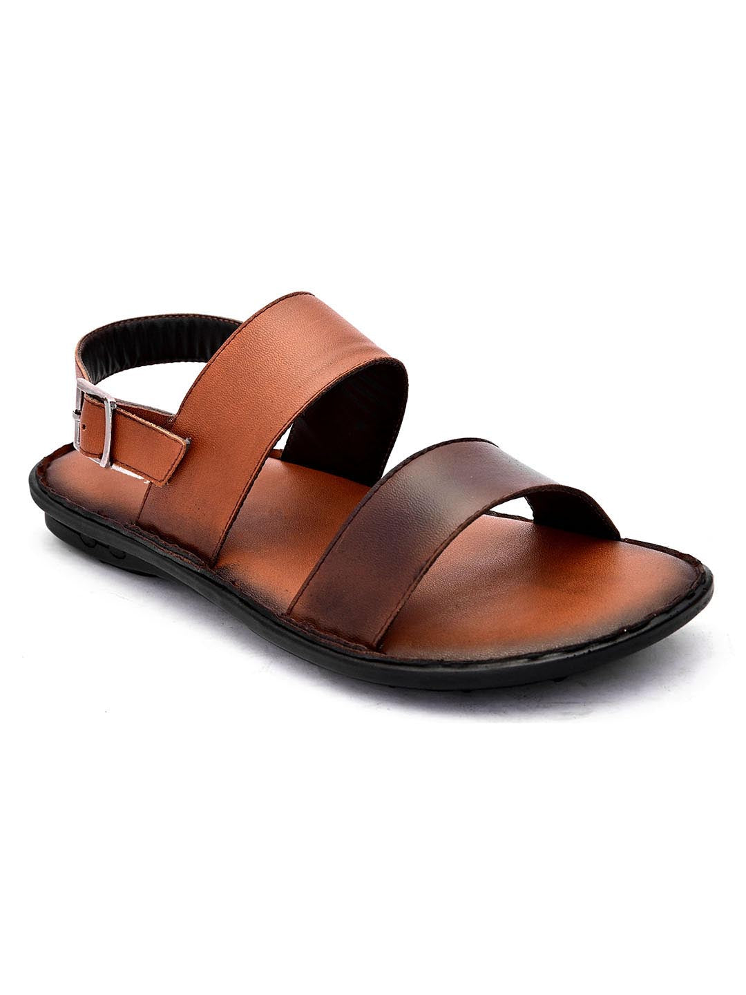 Hydes N Hues Men Tan Brown Fisherman Sandals