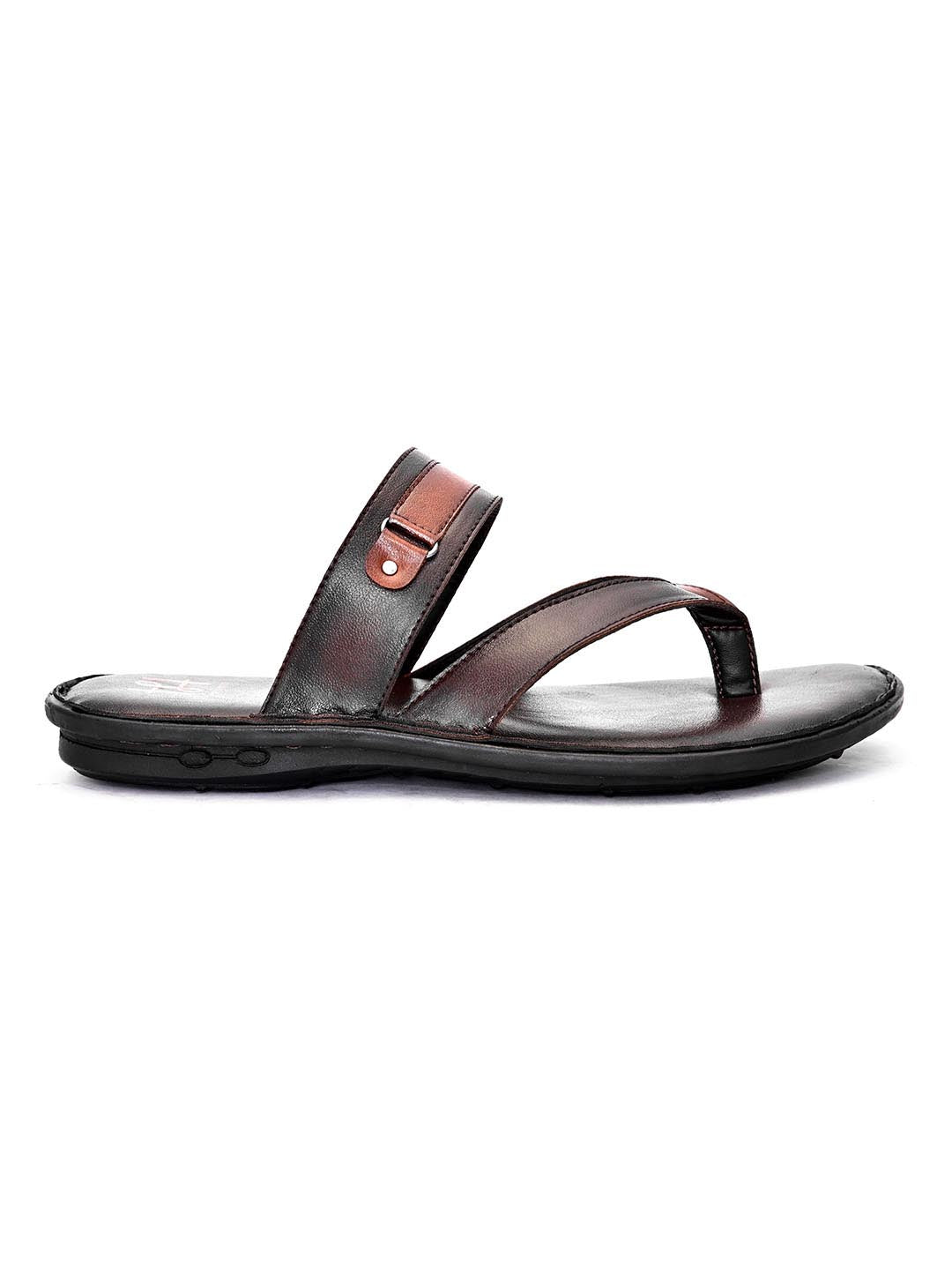Hydes N Hues Men Coffee Brown Ethnic Comfort Sandals
