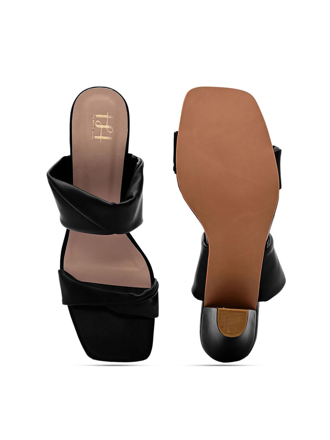 Hydes N Hues Women Black Heels