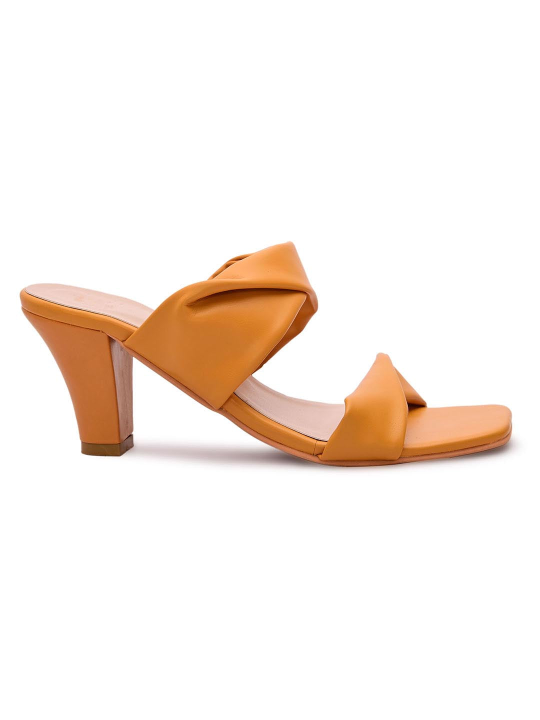 Hydes N Hues Women Yellow Heels