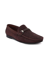 Hydes N Hues Men Brown Slip-On Loafer Shoes