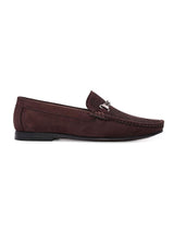 Hydes N Hues Men Brown Slip-On Loafer Shoes